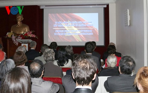 ฉลองครบรอบ 70 ปีวันก่อตั้งกองกำลังตำรวจประชาชนเวียดนาม ณ ประเทศฝรั่งเศส